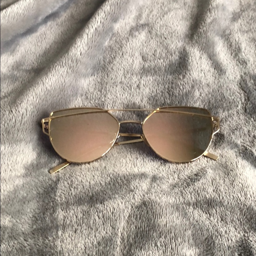 Pink Flirty Sunglasses